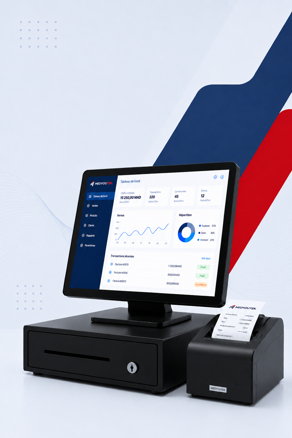 Espace de travail POS